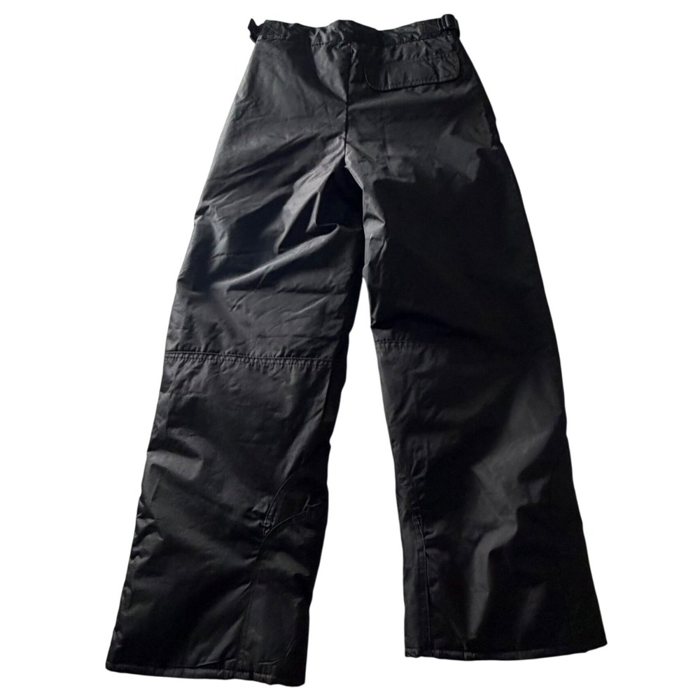 London Fog Youth M 10-12 Black Insulated Snow Ski Pants Winter‎ Waterproof